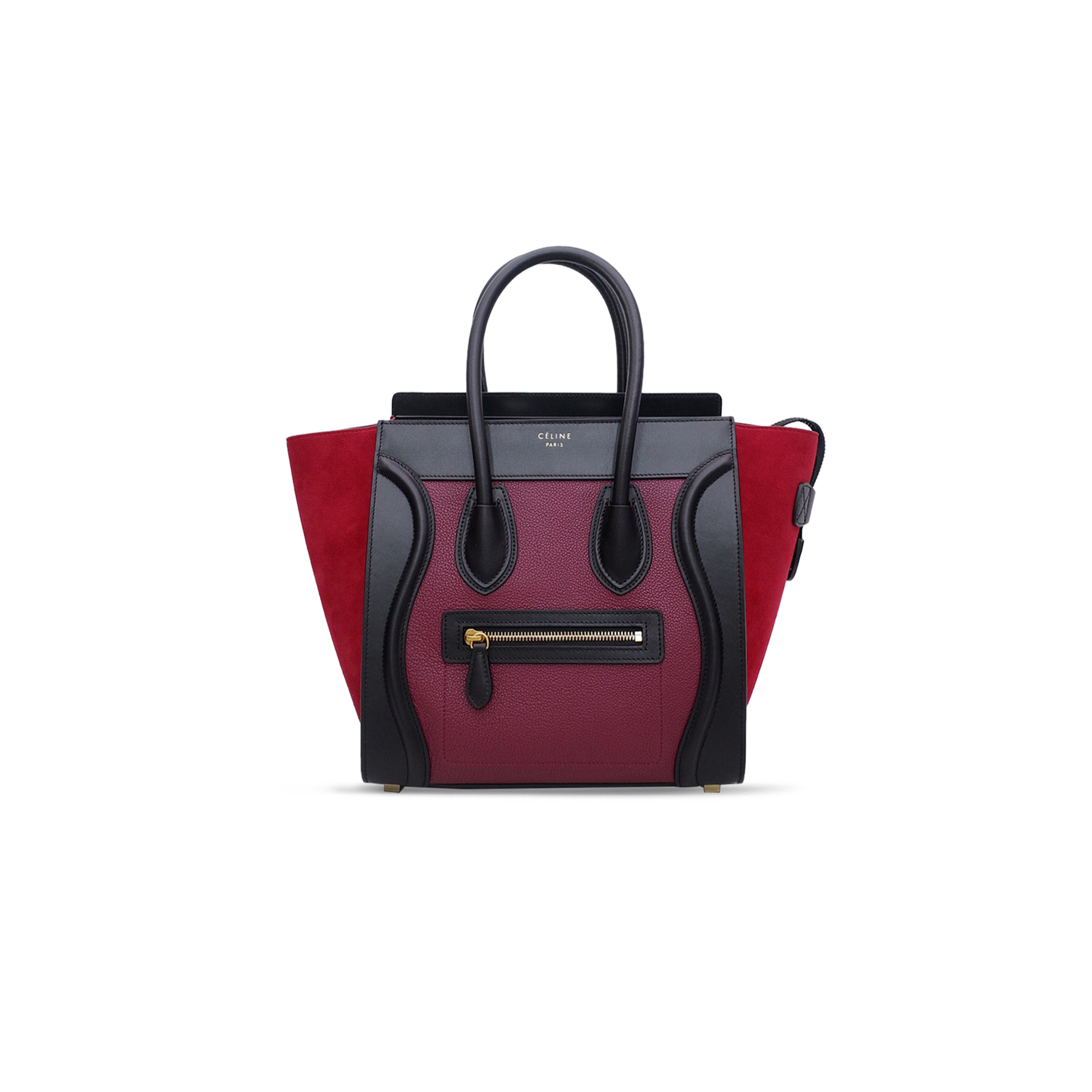 Ce**e tote in luggage micro pebbled calfskin 167793dru.38sq (27*27*15cm)